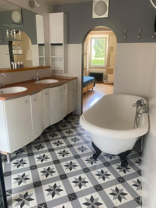 Le Relais Apartment Vandenesse-en-Auxois Luaran gambar