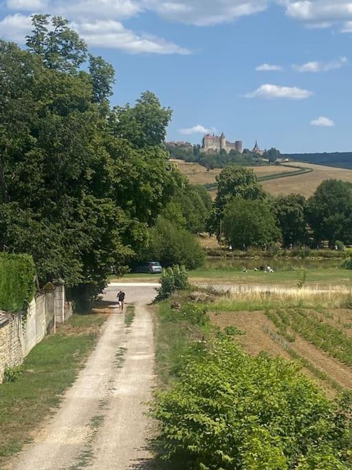 Le Relais Apartment Vandenesse-en-Auxois Luaran gambar